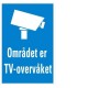 Området er TV-overvåket