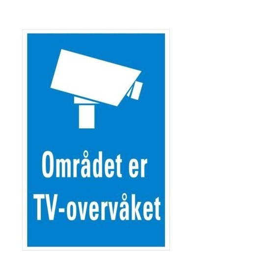 Området er TV-overvåket