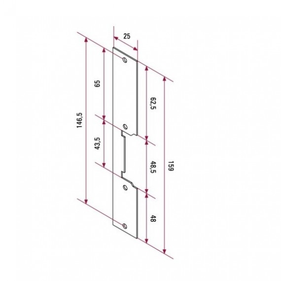 Elektrisk sluttstykke 12V